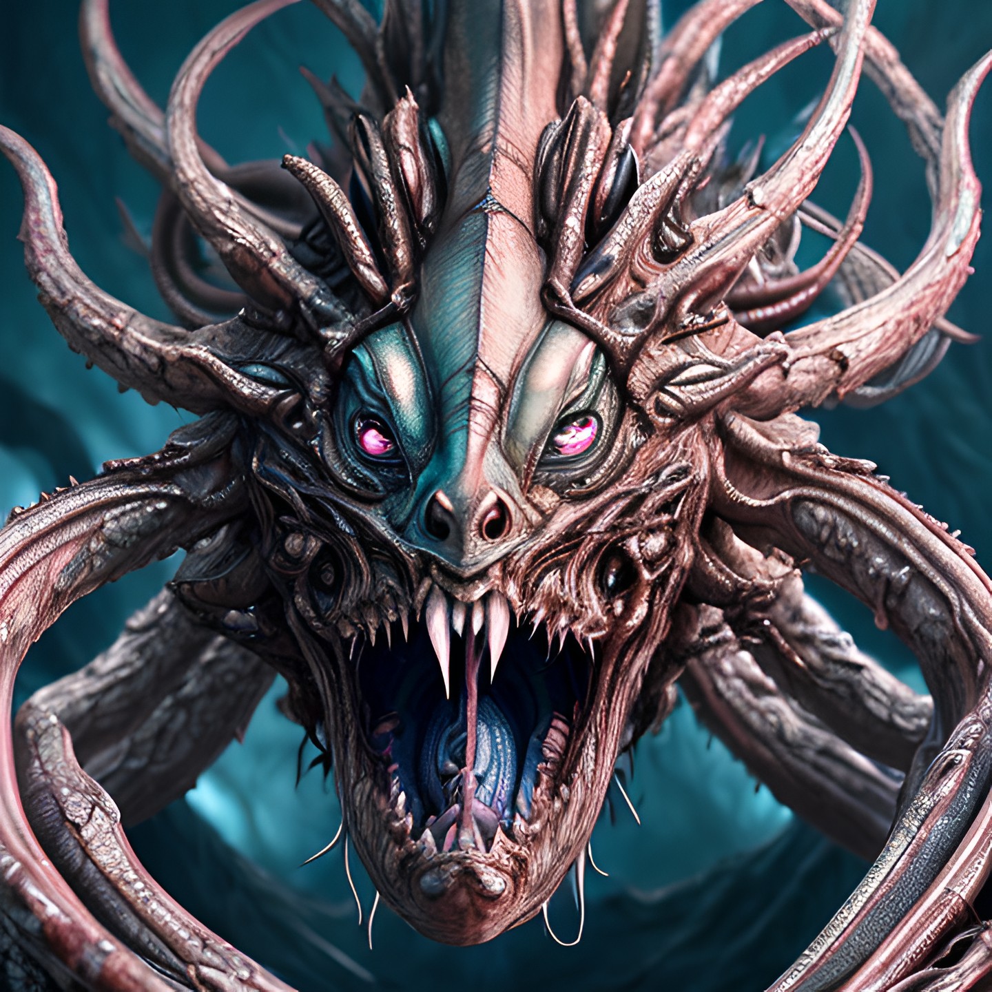 award winning anime of a giant mesmerizing horrific creature, intricate anime details award_winning_anime_of_a_giant_mesmerizing_horrific_creature,_intricate_anime_details