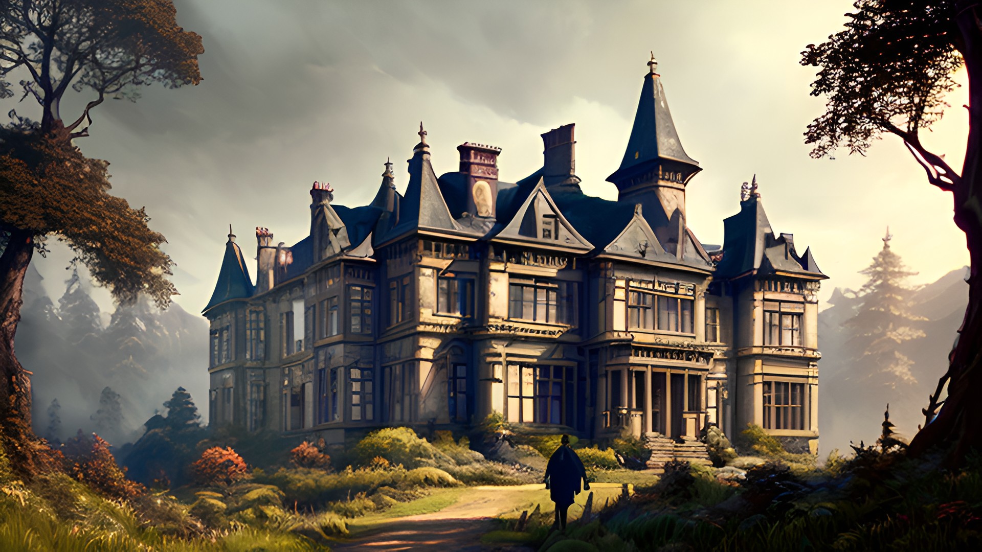 a manor on a hill a_manor_on_a_hill