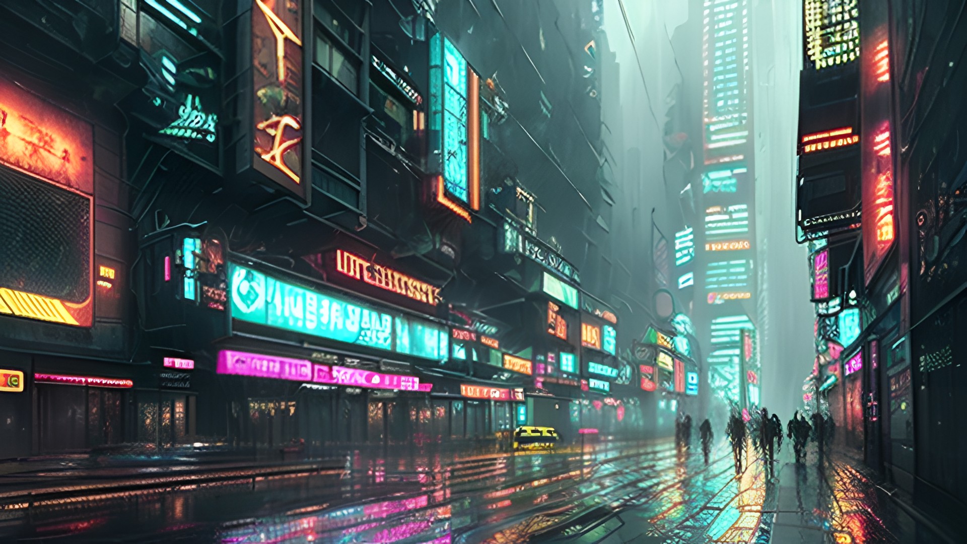 wallpaper of a cyberpunk city under rain, intricate realistic details, breathtaking cinematic atmosphere, dark contrast wallpaper_of_a_cyberpunk_city_under_rain,_intricate_realistic_details,_breathtaking_cinematic_atmosphere,_dark_contrast