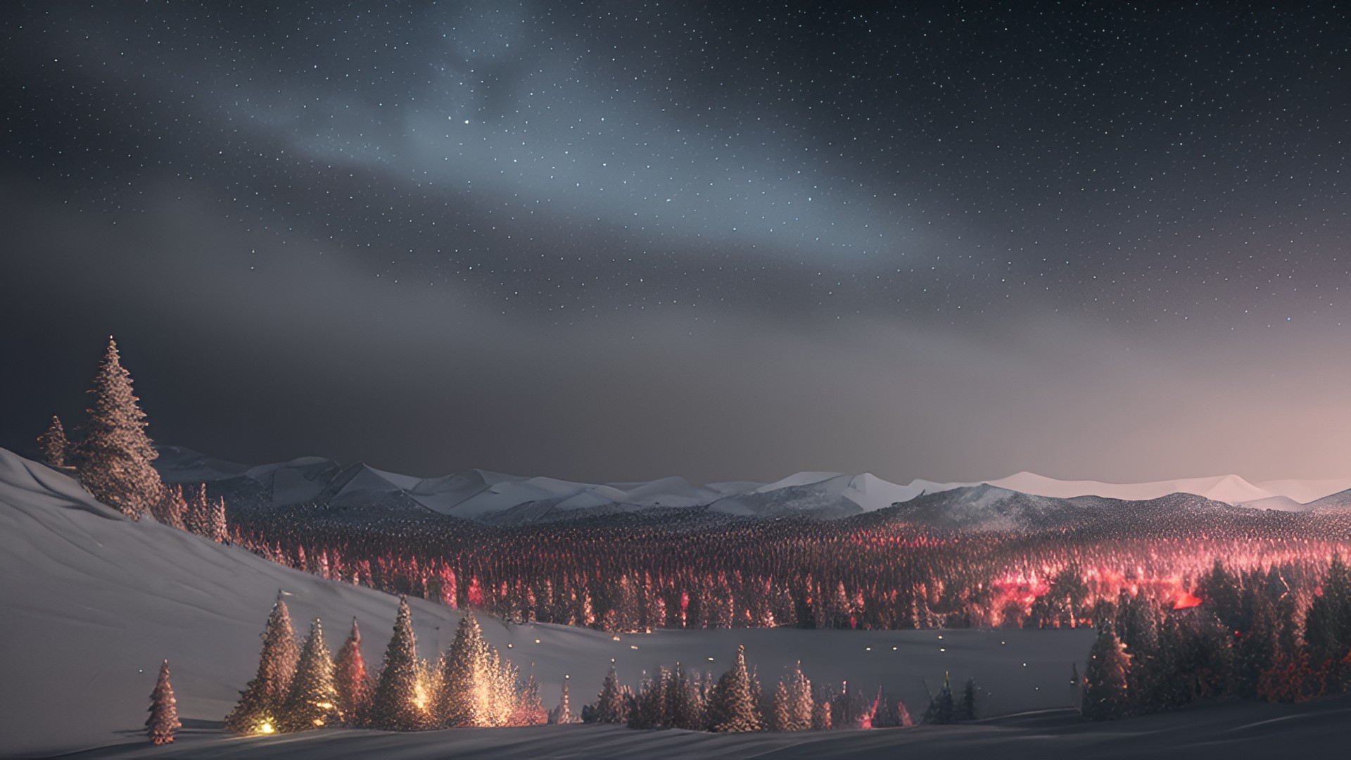 4k breathtaking night snowy landscape with a nebulae, colorful, intricate realistic details 4k_breathtaking_night_snowy_landscape_with_a_nebulae,_colorful,_intricate_realistic_details