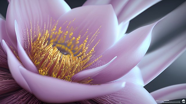 award winning photo of a flower, intricate realistic details, amazing clouds