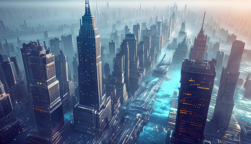 manhattan under water